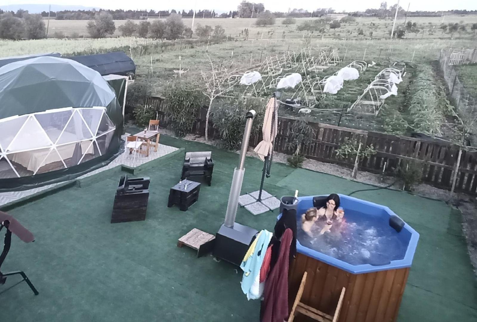 Podere Kiri Dome Experience Decimomannu Exteriör bild