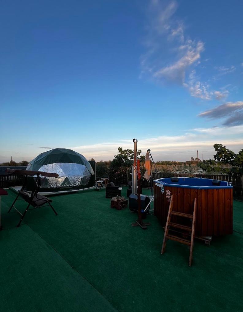 Podere Kiri Dome Experience Decimomannu Exteriör bild