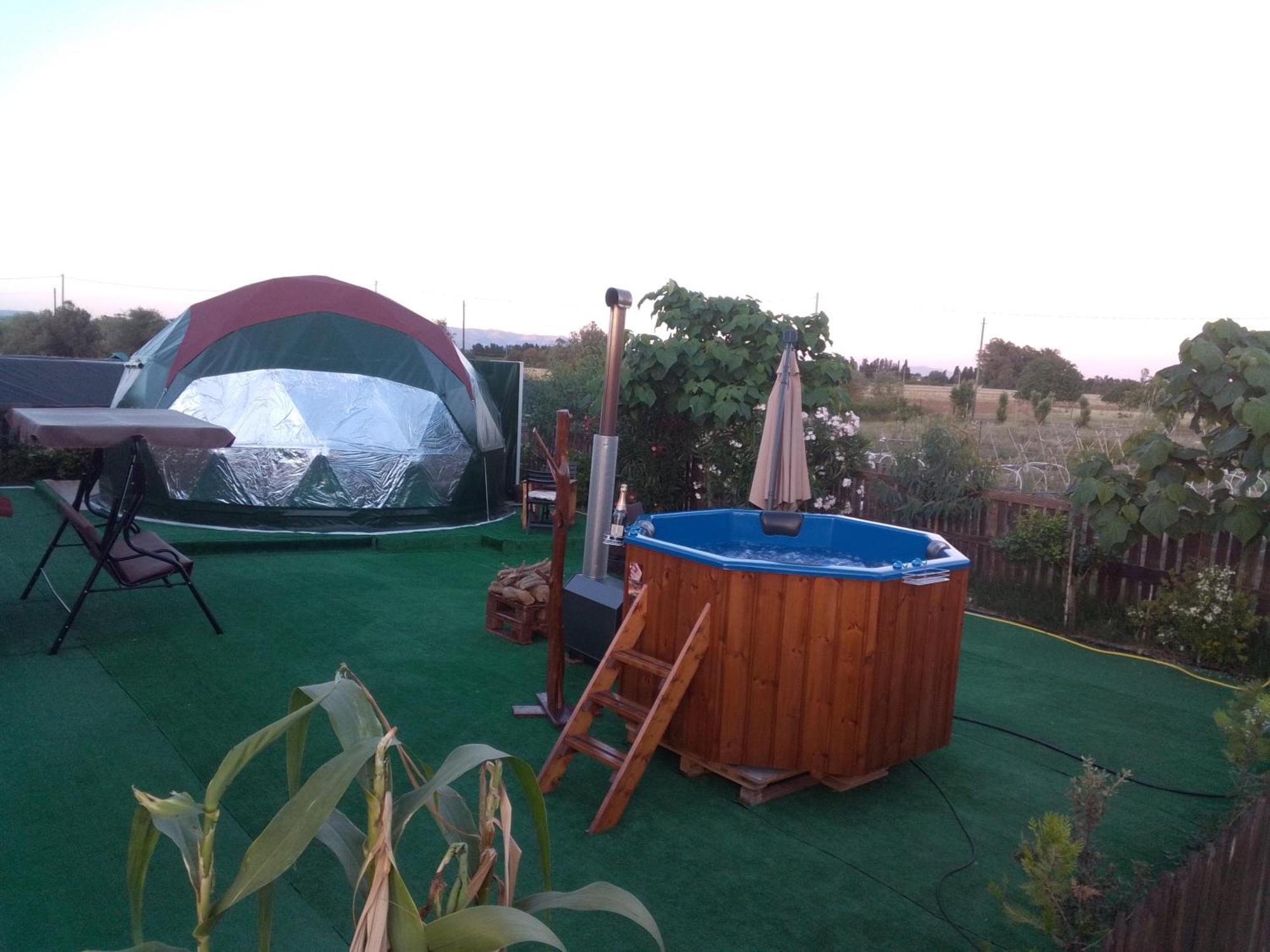 Podere Kiri Dome Experience Decimomannu Exteriör bild