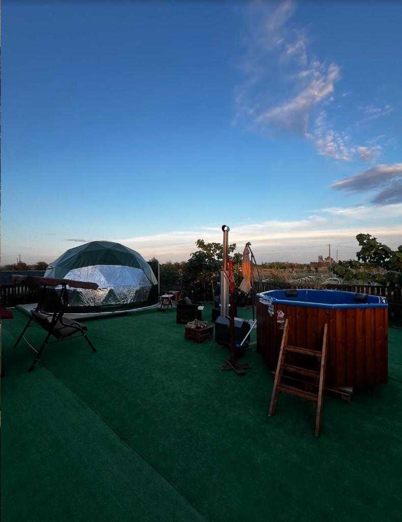 Podere Kiri Dome Experience Decimomannu Exteriör bild